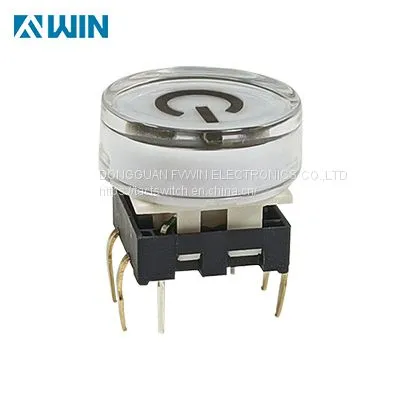 Control Panel Illuminated 16mm Transparent Button Switch photo-4