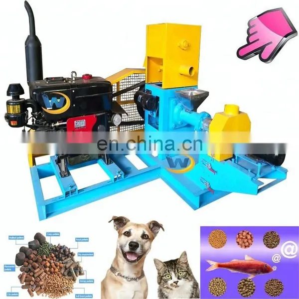 Hot Sale in Nigeria Price Soya Corn Animal Feed Floating Fish Feed Extruder Machine photo-2