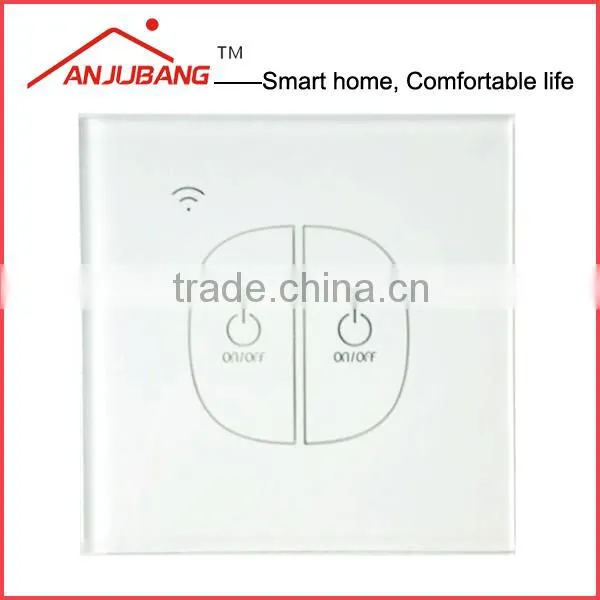 Smart Home Device, Home Automation System, Tempered Glass Live and Neutral Wiring WiFi Light Switch photo-2