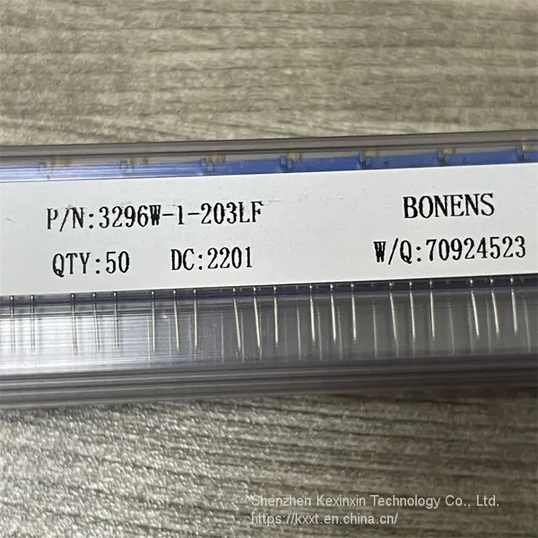 3296W-1-203LF Bourns Trimmer Resistors - Through Hole 3/8