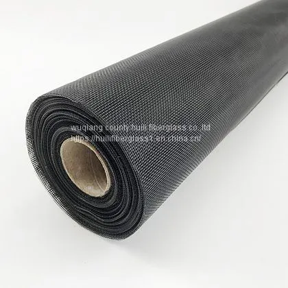 PP PE Window Insect Screen Black Color 20×20 Mesh 50G