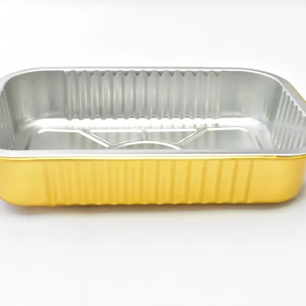 Food Grade Disposable Aluminum Foil Container Wholesale Foil Pans photo-4