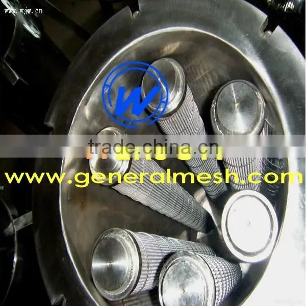 Ink Cartridge Filter ,stainless Steel Pleated Filter Cartridge in 316 S.s Mesh photo-6