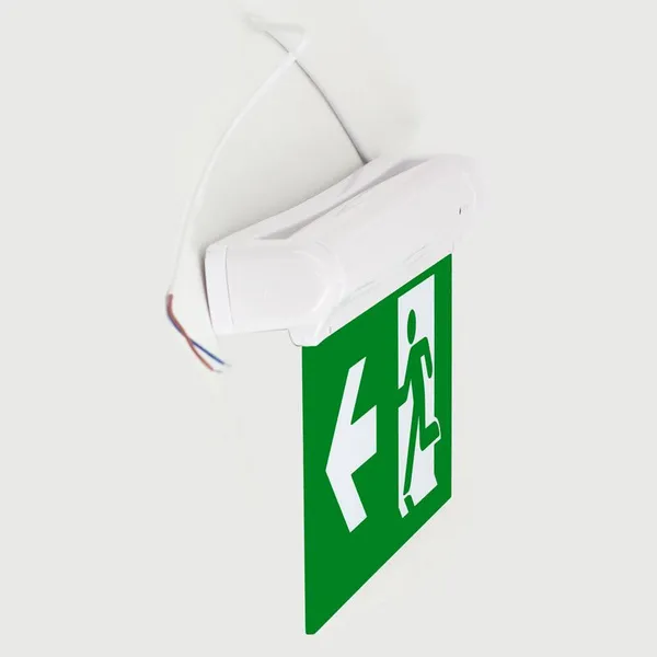 SAA Double Face Running Man Exit Sign Light With Battery Backup photo-4