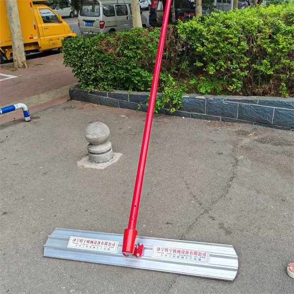 Buy Aluminum-magnesium Alloy Large Trowel for Concrete Wet Pavement Aluminum-magnesium Alloy Large Trowel 1.2m*20cm Wide Quotation Leveling Ruler photo-3