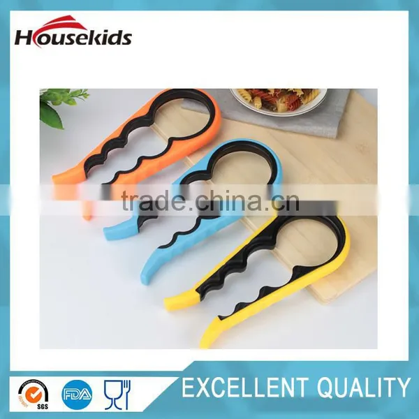 4 in 1 Creative Multifunction Gourd-shaped Can Opener Screw Cap Jar Bottle Wrench Kitchen Tool photo-4