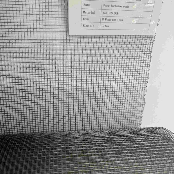 Tantalum Wire Mesh High-Purity Options for Specialized Industrial Applications photo-5
