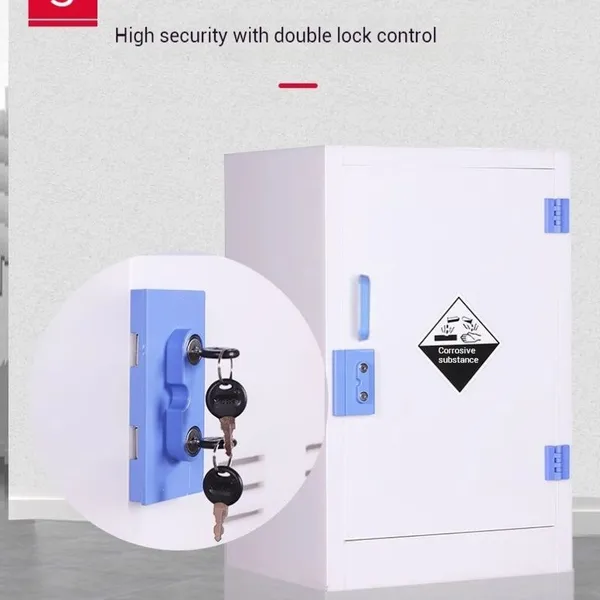 PP Acid and Alkali Storage Cabinet for Safe Chemical Containment photo-3