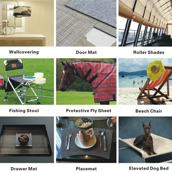 Anti-UV Clear PVC Coated Polyester Mesh Fabric Pool Fence Fabric Outdoor Textilene Woven Mesh Fabric/PVC Woven Mesh Fabric Wholesale photo-5