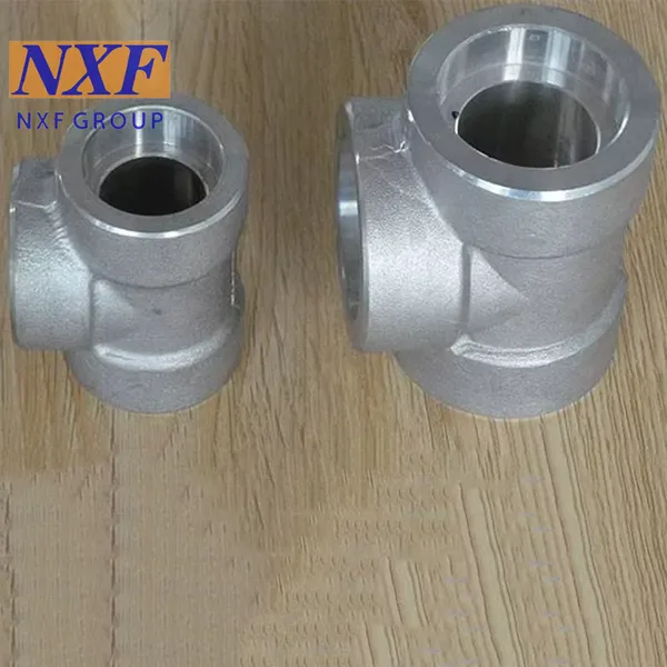 NXF UNS N10276 2.4819/NiMo16Cr15W/C276 OD DN15-1200 Class 3000-9000 Nickel Alloy Forging Technology Socket Welding Tee photo-2