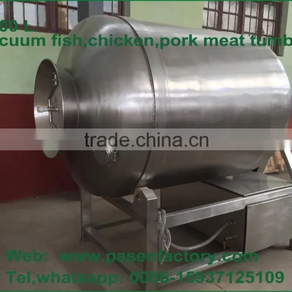 Multifunction Vacuum Roll Rubs Machine , Vacuum Roller Kneading Machine , Vacuum Meat Roll Kneading Machine photo-2