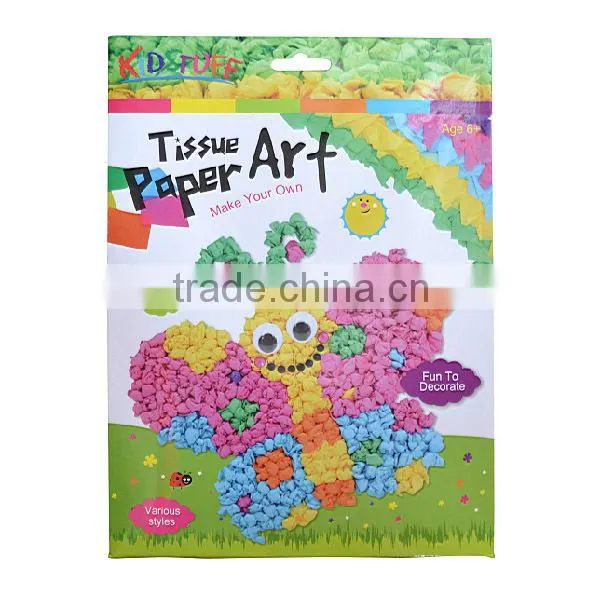Cheap Tissue Paper Art Fly Angel for Kids photo-4