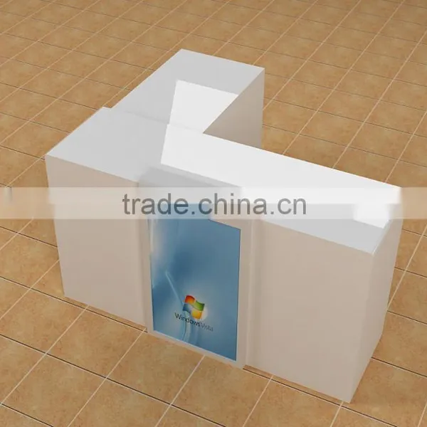 Customized 42" Interactive Touch Screen Kiosk Receipt Desk OEM Smart Commercial Space Video Display Kiosks photo-4