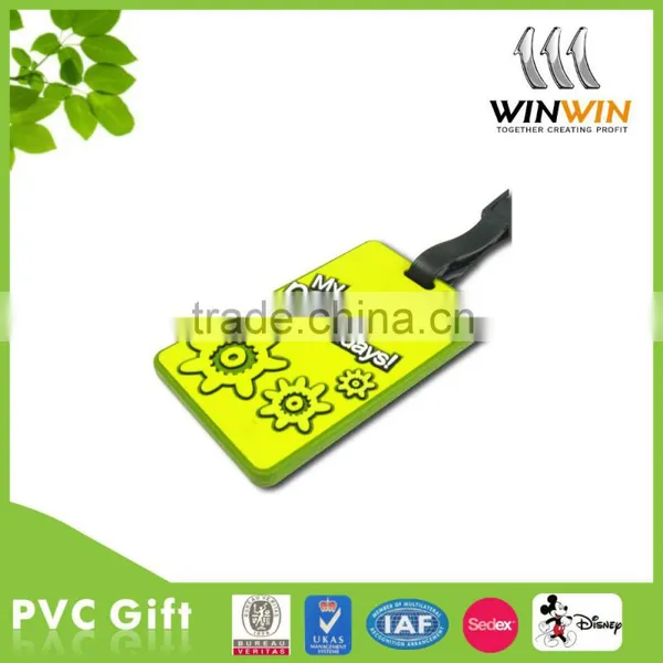 2016 Hot Sale Fine Quality 3D PVC Luggage Tag photo-4