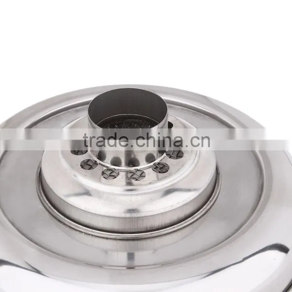 16cm Stainless Steel Alcohol Stove With Pot Alcohol Furnace Camping Stove photo-4