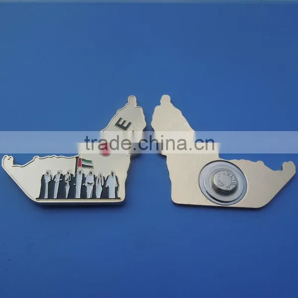 HOT SALE! UAE United Arab Emirates National Day Gift Existing Badges Country Map Souvenir, MOQ - 300pcs photo-3