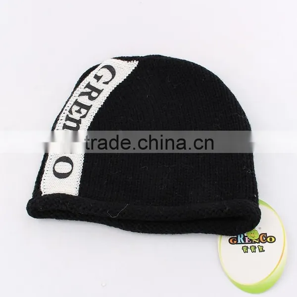 Comfortable Hand Knitted Baby Hat Wholesale Children Caps Soft Baby Hats photo-3