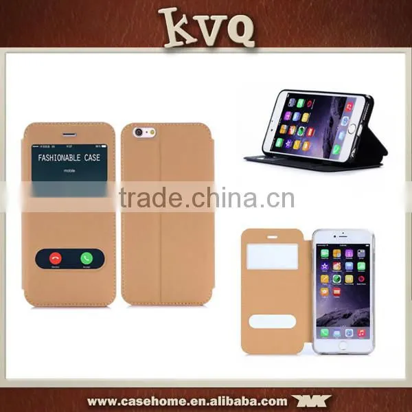 Multi-color Leather Stand Cover Case For IPhone 6/6s Smartphone photo-5