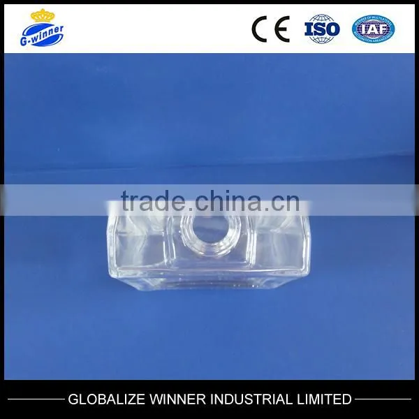 20mm Flat Square Perfume Glass Bottle photo-2