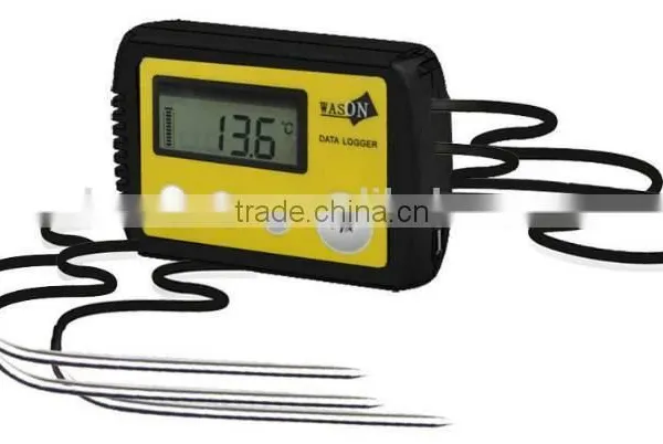 Three Probe Central Temperature Data Logger