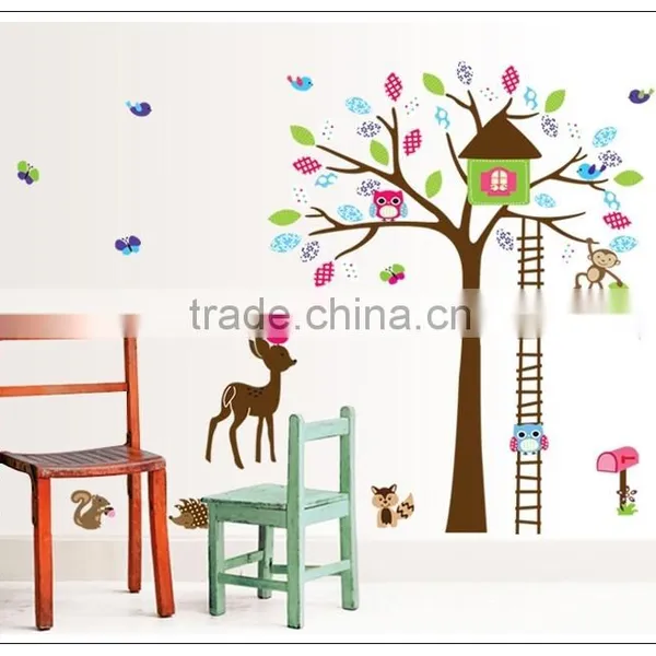 ALFOREVER Pvc Owl Decals,pvc Owl Sticker for Home Decoration photo-3
