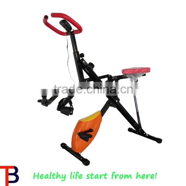 Folding X Style Household Body Shaper Exercise Machine