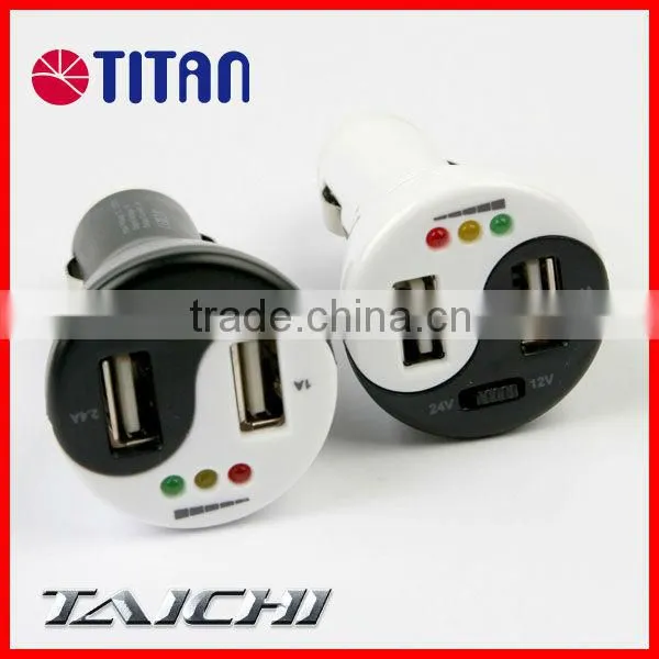 Hot Sale Multi Function 2 in 1 USB Car Charger and Tablet Charger photo-2