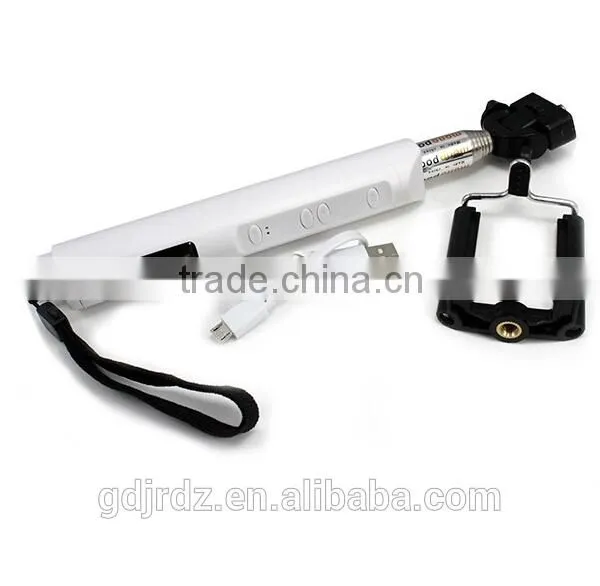 Z07-9 Customized Zoom Monopod ;buletooth Selfie Stick photo-3