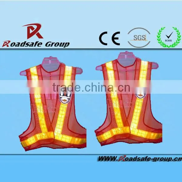 Factory Hot Sale Emergency Reflective Safety Yellow Vest photo-5