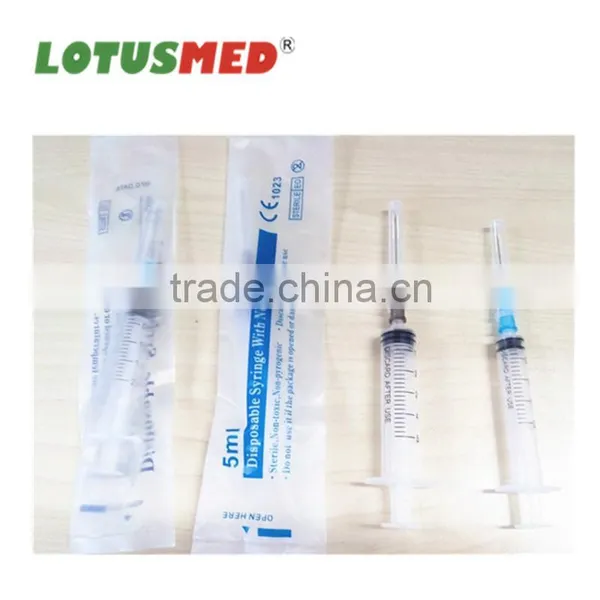 Sterile Syringes for Single Use