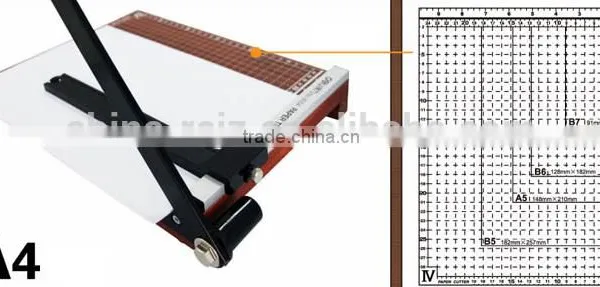 A3 A4 Size Metal Base Manual Paper Cutter Machine photo-6