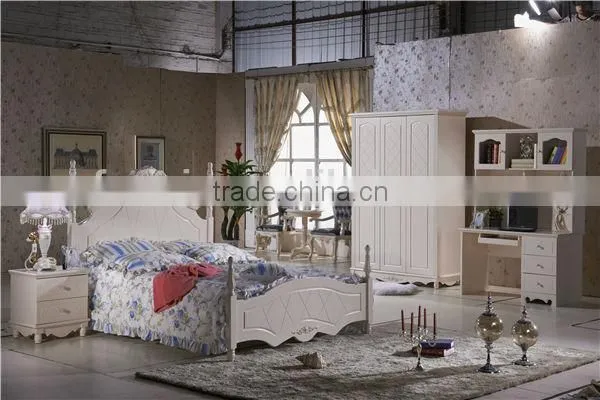 French Style Bedroom Set Furniture /french Children Studyroom Single Bed Design H202