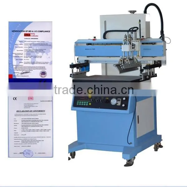 LC Automatic Flatbed Screen Printing Machine With Vacuum Table for Ruler Paper Bag photo-4