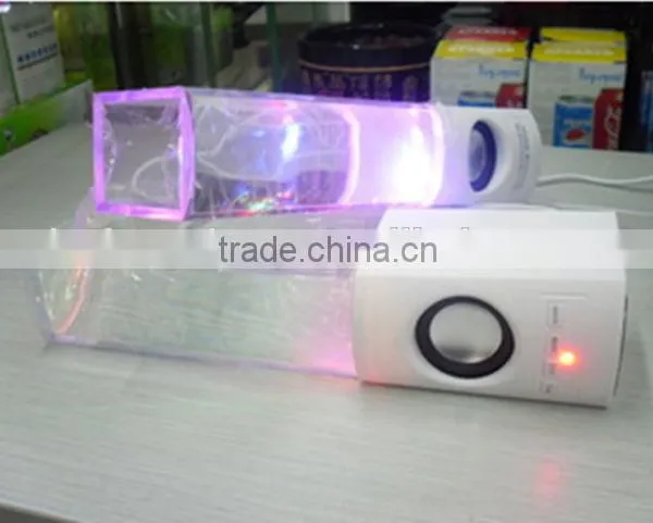 Promotional Led Light Bluetooth Speaker,SD Card Portable Speaker With LED Ring photo-5
