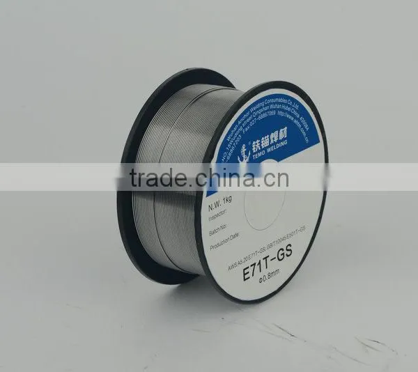 TEMO BRAND E71T-1 GAS WELDING WIRE FLUX COATED BRIDGE WELDING HIGH QUALITY photo-3