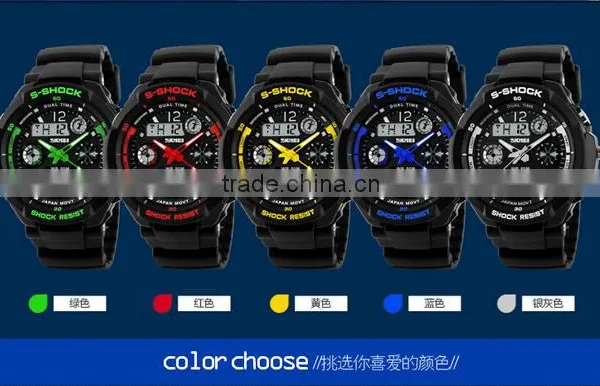 Gift Wristwatch, Anti-Shock Waterproof Fashion Men Sports Watches photo-2