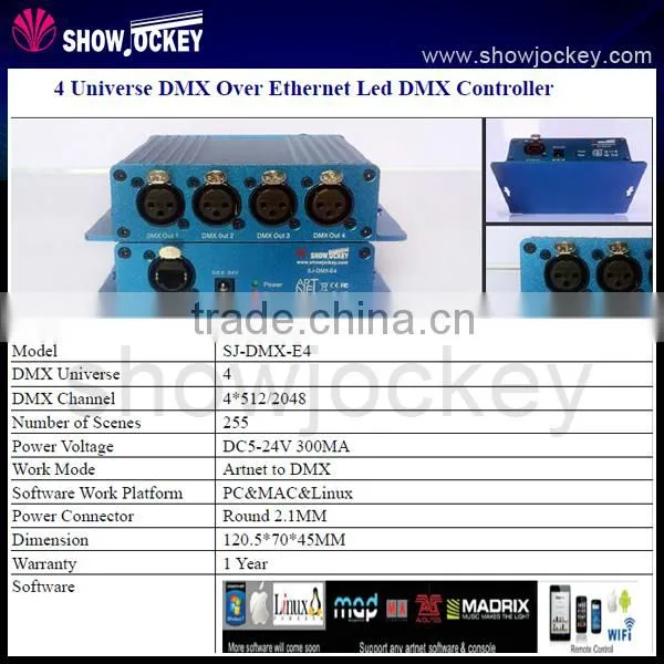 Easy DMX 4 Channels LED Controller Wifi photo-4