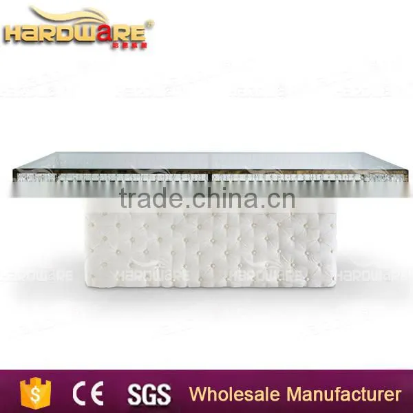 Glass Cake Sqaure Table,iron Wedding Cake Table photo-3