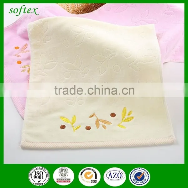 Velvet Towel Leaves High-grade EMBROIDERED HAND TOWEL GIFT SETS photo-5