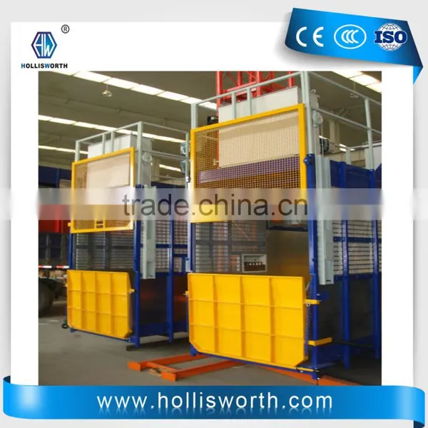 SC200/200 Portable Lifting Hoist Construction Material Elevators Building Material Lift