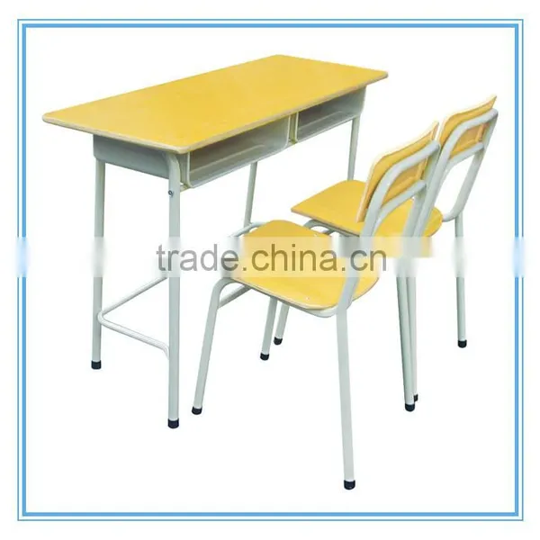 Student Double Desks and Chairs, Kids School Furniture in School Sets TF-9321 photo-4