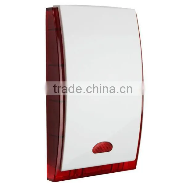 HOT SALE,FS-08,12V Indoor Outdoor Alarm Siren With Strobe