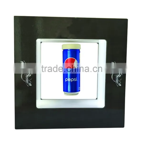Rechargeable LED Lights Magnetic Floating Levitating Can Display Stand photo-3