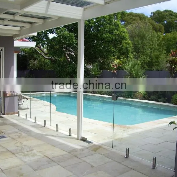 Tempered Glass Fence With AS/NZS 2208:1996 and EN12150 Certificate photo-2