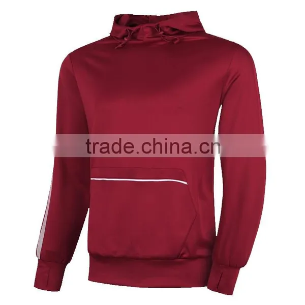 Custom Blank High Qualityorange Cotton Sport Hoody photo-2
