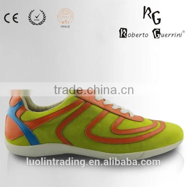 Suede Lace up Fashion Design Custom Casual Sport Shoes photo-6