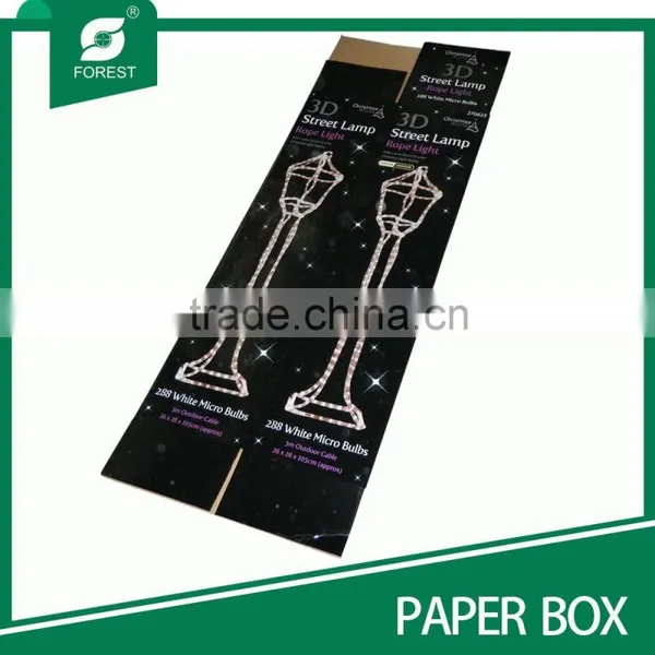 FOLDABLE PAPER BOX WITH LIGHT PRINTING photo-5