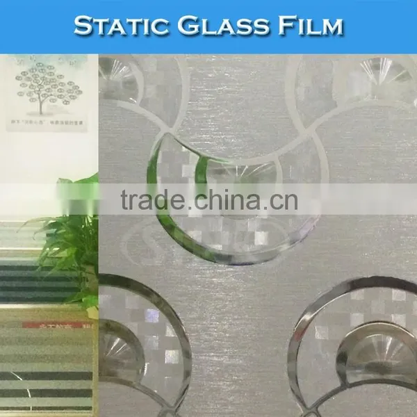 WB26 Super Quality 1.22x50M Decorative Window Tinting Static Glass Film Quality Choice photo-5