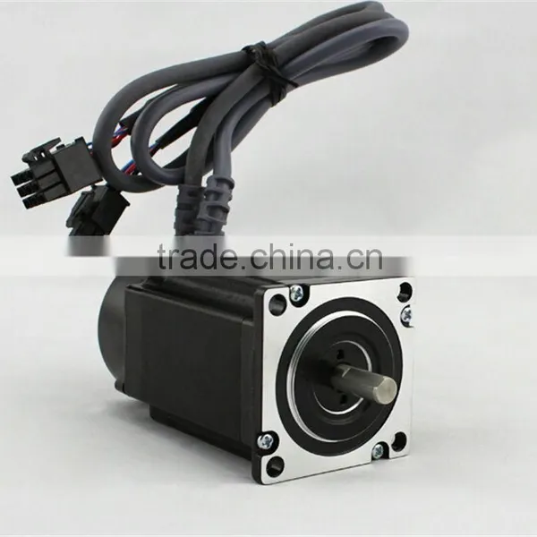 Low Cost 3NM 4A 3PH NEMA23 57mm 24 Volt Industrial Close Loop Stepper Motor Driver Kit photo-2