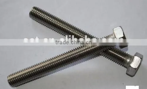 Hex, Bolts, Nuts, Fasteners, DIN933, DIN931 Low Carbon Steel 4.8 6.8 8.8, 02 photo-3